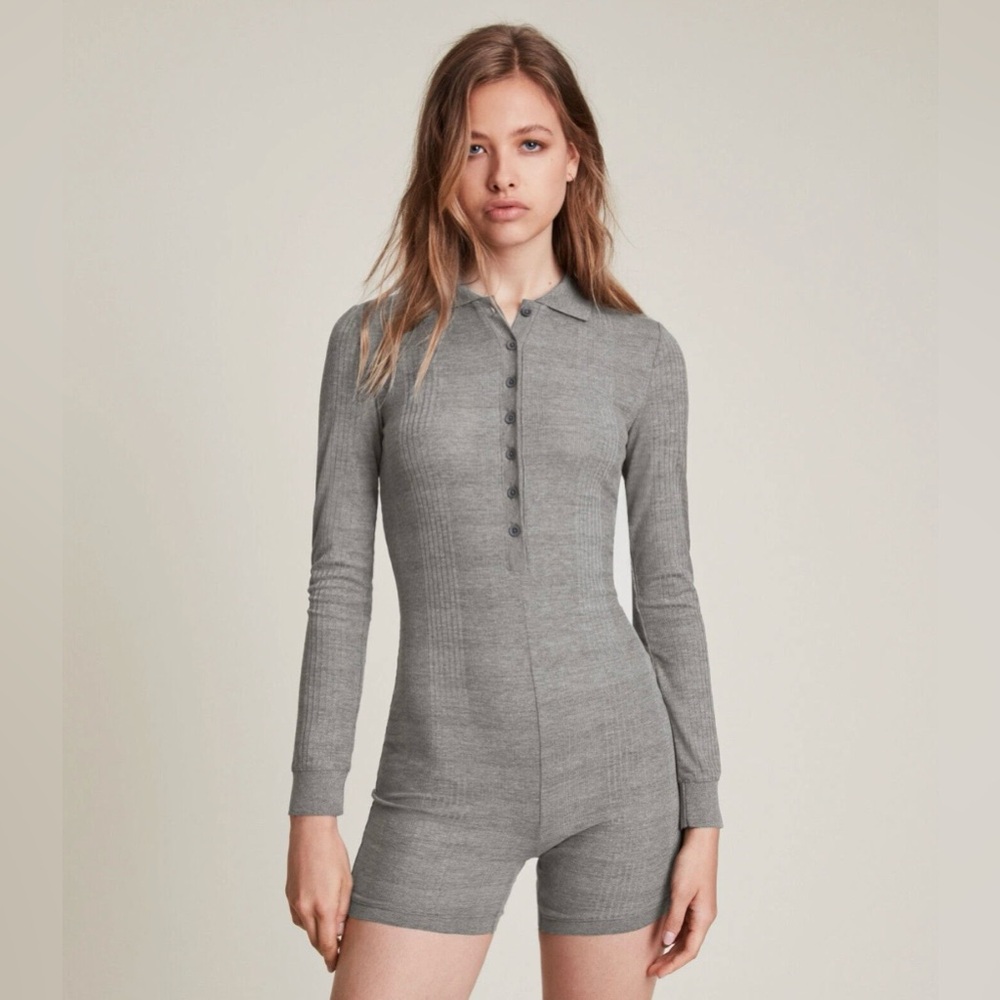 Allsaints Holly knit Romper size 6